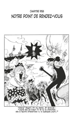 One Piece édition originale - Chapitre 958 - Notre point de rendez-vous