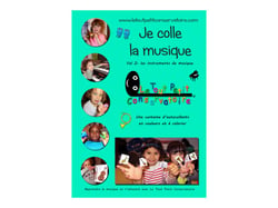 Je colle la Musique Vol.2 - Les instruments - Le Tout Petit Conservatoire