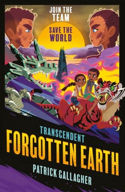 Transcendent: Forgotten Earth - Book 3 - a cyberpunk STEM thriller perfect for teen readers and gamers