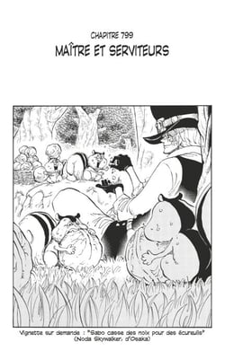 One Piece édition originale - Chapitre 799 - Maître et serviteurs