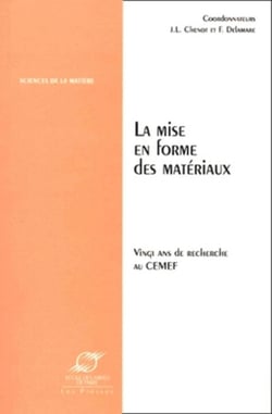 Mise en forme materiaux - Actes de colloque