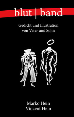 blutband - Gedicht und Illustration von Vater und Sohn