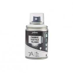 Aérosol 100 ml peinture Pébéo 7A Textile - Blanc
