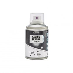 Aérosol 100 ml peinture Pébéo 7A Textile - Argent
