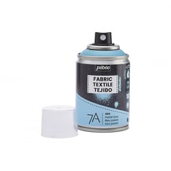 Aérosol 100 ml peinture Pébéo 7A Textile - Bleu pastel