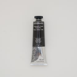 Peinture à l'huile Sennelier - Extra-fine - 40 ml - n°757 noir de pêche