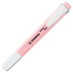 Surligneur pointe fine - STABILO swing cool Pastel - soupçon de rose