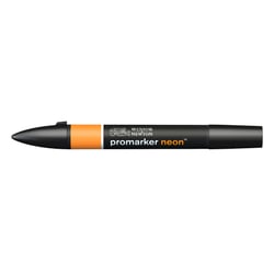 Marqueur double pointe Winsor & Newton - ProMarker - Néon - orange radieux - Permanent