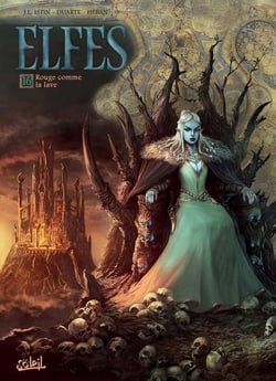 Elfes Tome 16 : rouge comme la lave