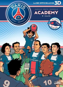Paris Saint-Germain Academy - la BD officielle Tome 2 : rivalités