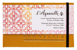Carnet aquarelle 20 feuilles - 9 x 14cm - 300g