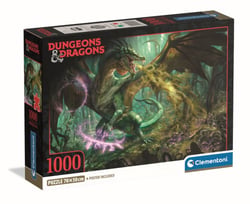 Puzzle 1000 pièces -  Donjons & Dragons - Clementoni