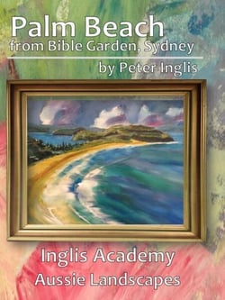 Palm Beach from Bible Garden, Sydney - Inglis Academy: Aussie Landscapes, #4