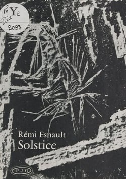 Solstice - Suivi de Six poèmes de l'angoisse