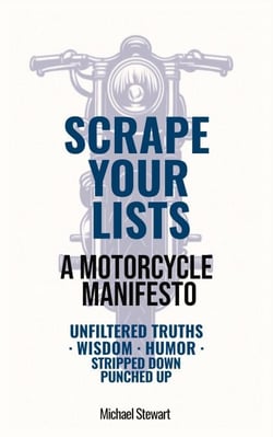 Scrape Your Lists, The Motorcycle Files - Scraping Pegs, Motorcycle Books