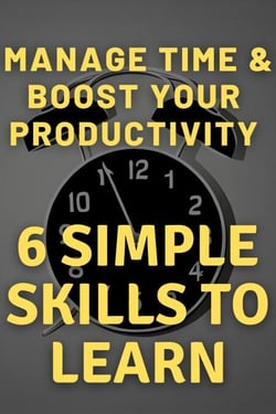 How To Manage Time &amp; Boost Productivity - E-book