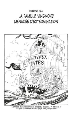 One Piece édition originale - Chapitre 864 - La famille Vinsmoke menacée d'extermination