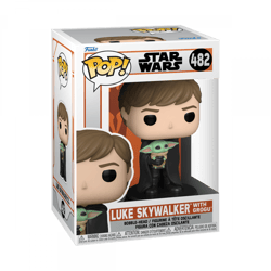 Figurine Funko POP! - Star Wars - Luke Skywalker avec Baby Yoda n°482