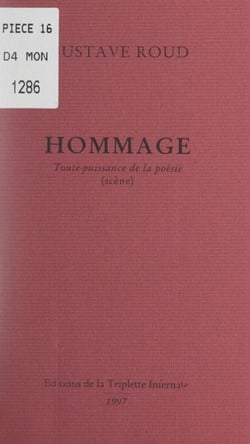 Hommage - Toute-puissance de la poésie (scène)