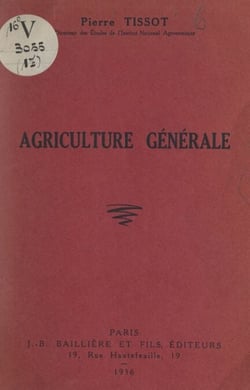 Agriculture générale - Avec 60 figures intercalées dans le texte