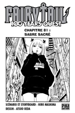 Fairy Tail - 100 Years Quest Chapitre 081 - Sabre sacré