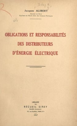 Obligations et responsabilités des distributeurs d'énergie électrique