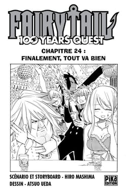 Fairy Tail - 100 Years Quest Chapitre 024 - Finalement, tout va bien
