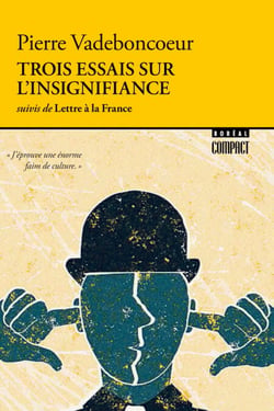 Trois essais sur l'insignifiance - suivis de Lettre à la France
