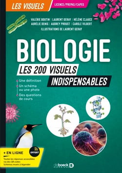 Biologie - Les 200 visuels indispensables - Licence, Capes, prépas