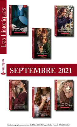 Pack mensuel Les Historiques : 6 romans (Septembre 2021)