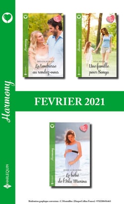 Pack mensuel Harmony : 3 romans (Février 2021)