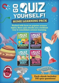 Science Home Learning Pack - Fun, quiz-based learning for core home school science topics!