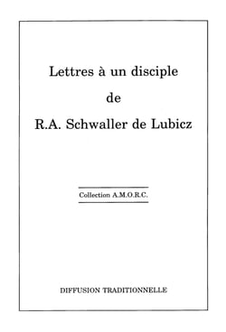 Lettres à un disciple