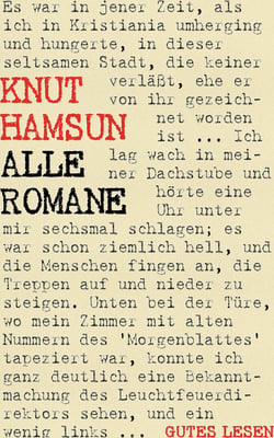 Knut Hamsun - Alle Romane - Gesamtausgabe aller 21 Romane