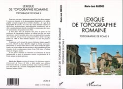 LEXIQUE DE TOPOGRAPHIE ROMAINE - Topographie de Rome II