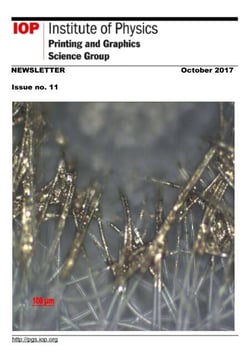Issue #11 Printing and Graphics Science Group Newsletter - Printing and Graphics Science Group Newsletters, #6