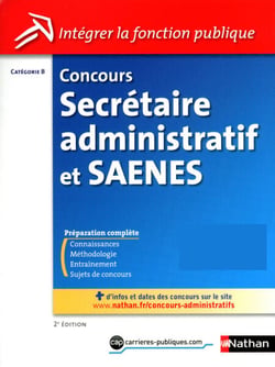 Concours Secrétaire administratif et Saenes - Cat B: ePub 3 FL Intégrer la fonction publique - Format : ePub 3 FL