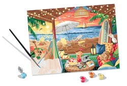 Peinture au numéro Ravensburger - CreArt - Cabana - 30 x 40 cm