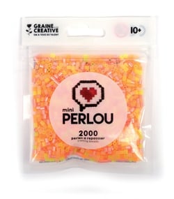 Sachet Mini perlou - Jaune orange