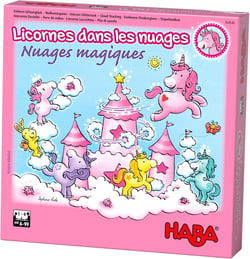Licornes nuages - nuages magiques - Jeu de société enfant - Haba