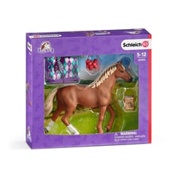 Figurine Pur-sang anglais avec couverture - Horse Club