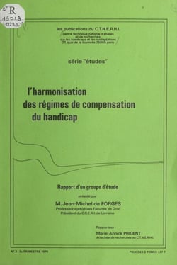 L'harmonisation des régimes de compensation du handicap