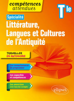 Spécialité Littérature, Langues et Cultures de l'Antiquité. Terminale. Nouveaux programmes