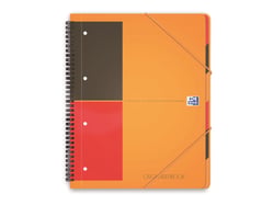 Cahier polypro - 24.5 x 31 cm - Organiserbook - Oxford - 160 pages lignées