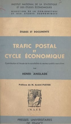 Trafic postal et cycle économique - Contribution à l'étude de la sensibilité du secteur public aux crises