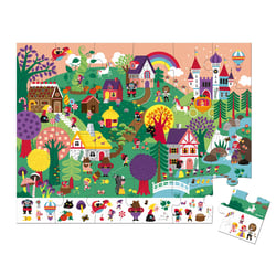 Puzzle d'observation contes