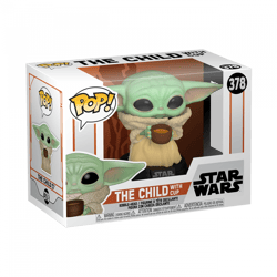 Figurine Funko POP! - Star Wars The Mandalorian - Bébé Yoda avec tasse n°378