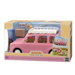 Le monospace rose et set de pique-nique  - Sylvanian Families - 5535