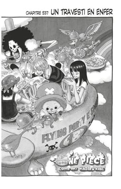 One Piece édition originale - Chapitre 537 - Un travesti en enfer