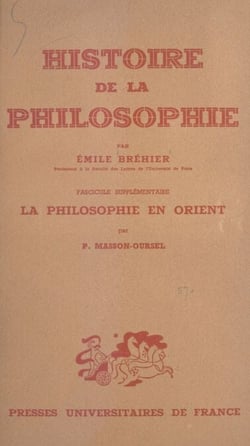 Histoire de la philosophie - La philosophie en Orient